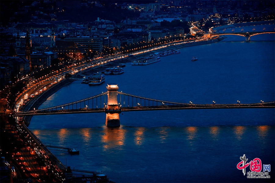 多瑙河上的链子桥