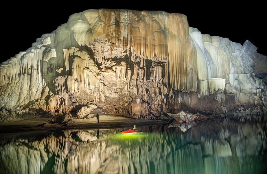Tham Khoun Ex河流洞穴