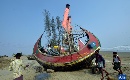 孟加拉国：准备出海的月亮船