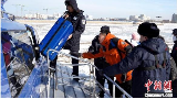 5分钟抵俄 黑龙江黑河口岸开启冬季气垫船国际运输