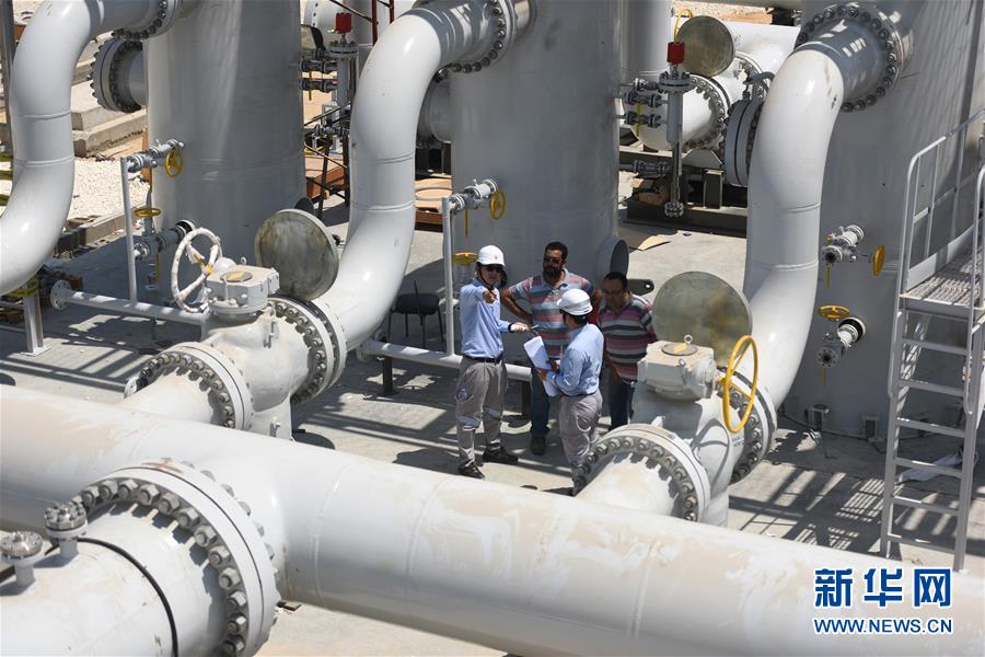 中国天然气调压站设备首次进入埃及市场