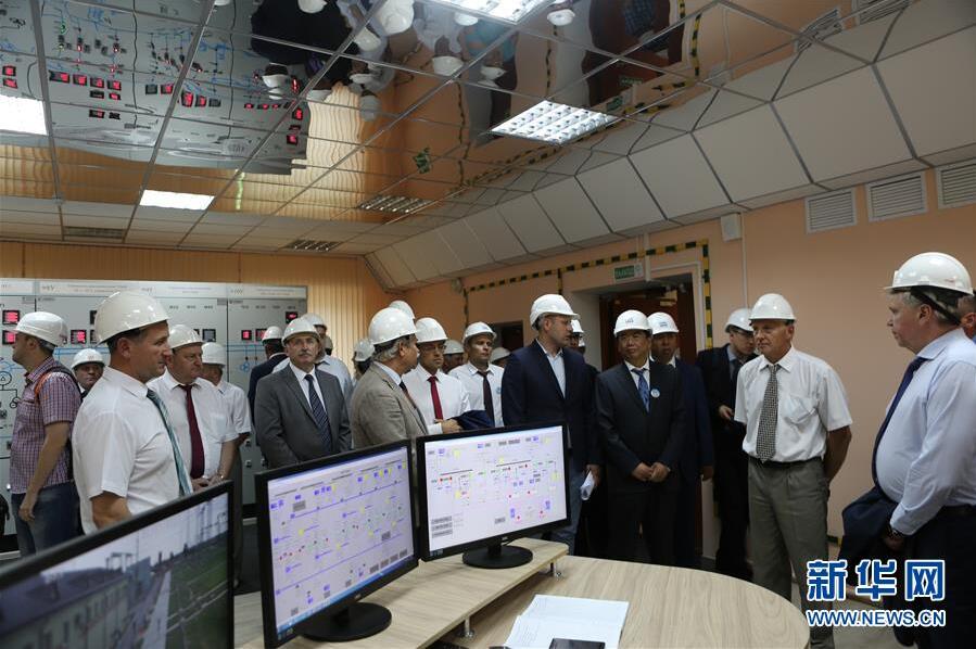 中企承建白俄罗斯最大变电站竣工