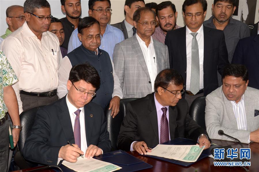 中企签约孟加拉国铁路项目