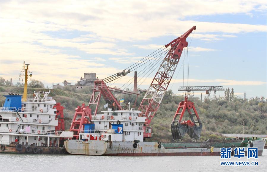 中企承包乌克兰南方港疏浚项目进展顺利