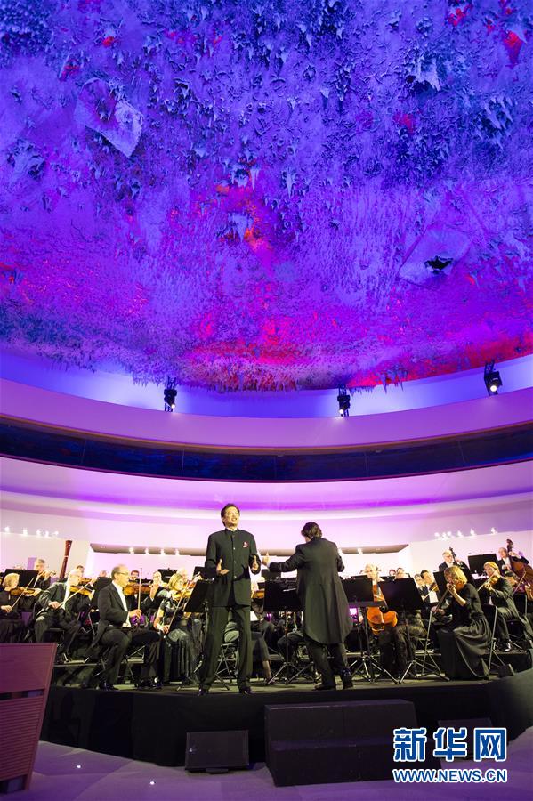 多国音乐家在日内瓦万国宫举办“丝绸之路”音乐会