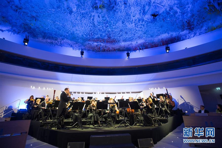 多国音乐家在日内瓦万国宫举办“丝绸之路”音乐会