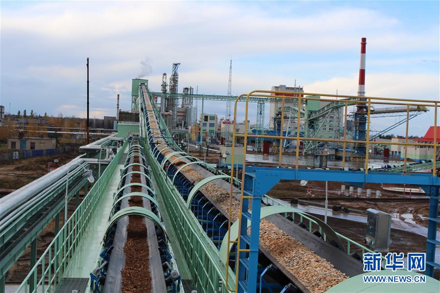 中企承建白俄罗斯大型纸浆厂正式投产