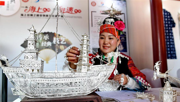海上丝绸之路非物质文化遗产展在泉州举行