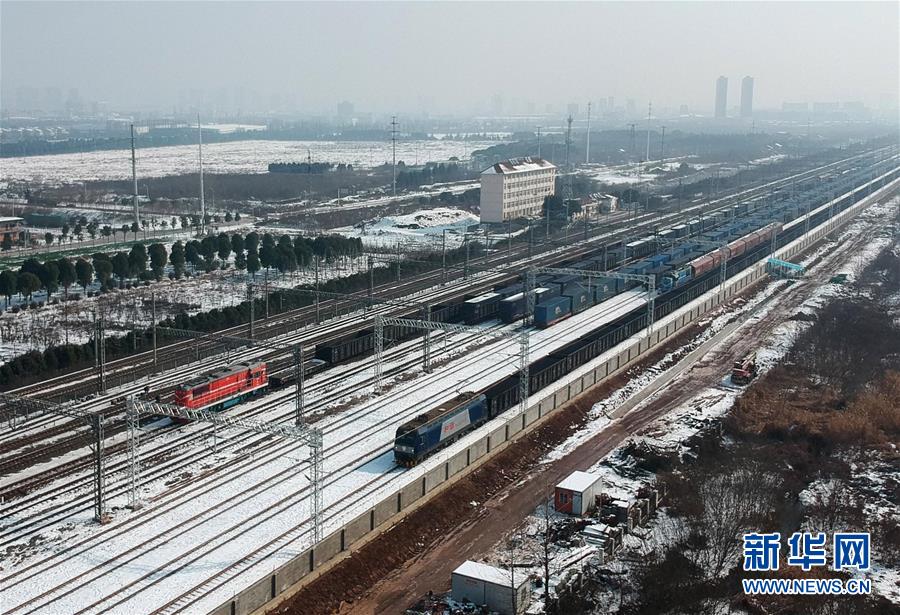 中欧武汉班列始发站改造扩能完成 打造华中地区中欧物流集散地