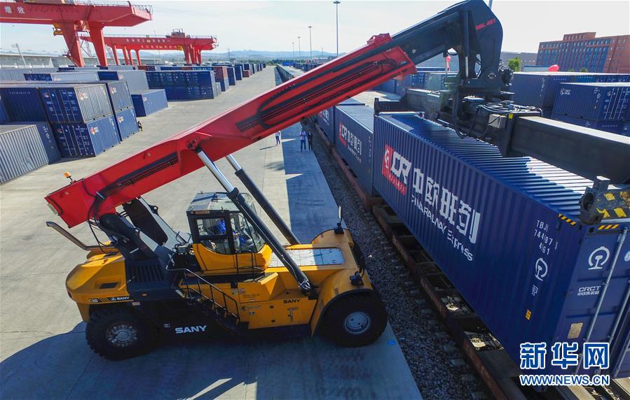 内蒙古开通又一条国际货运铁路线