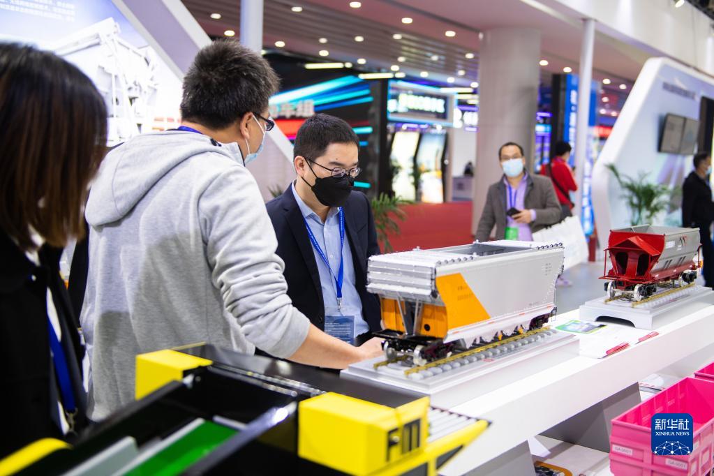 2021中国国际轨道交通和装备制造产业博览会在株洲开幕