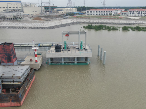中国电建承建孟加拉国巴瑞萨电站取水平台通过完工验收