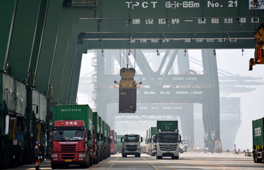 天津港上半年吞吐量实现“双增长”