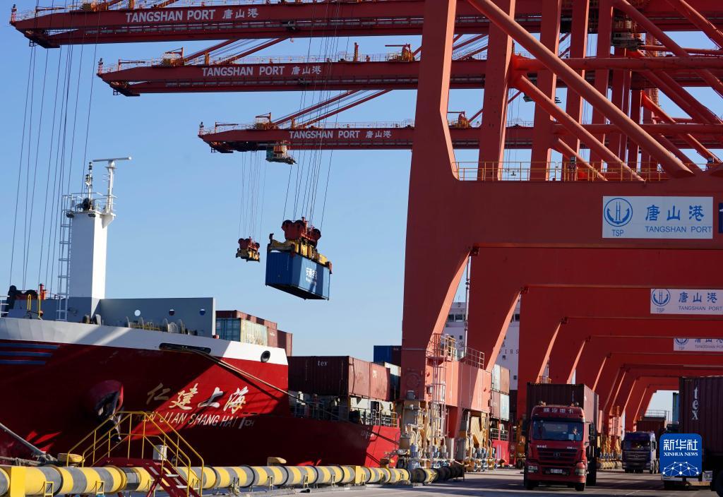 河北唐山港2022年货物吞吐量同比增长6.43％